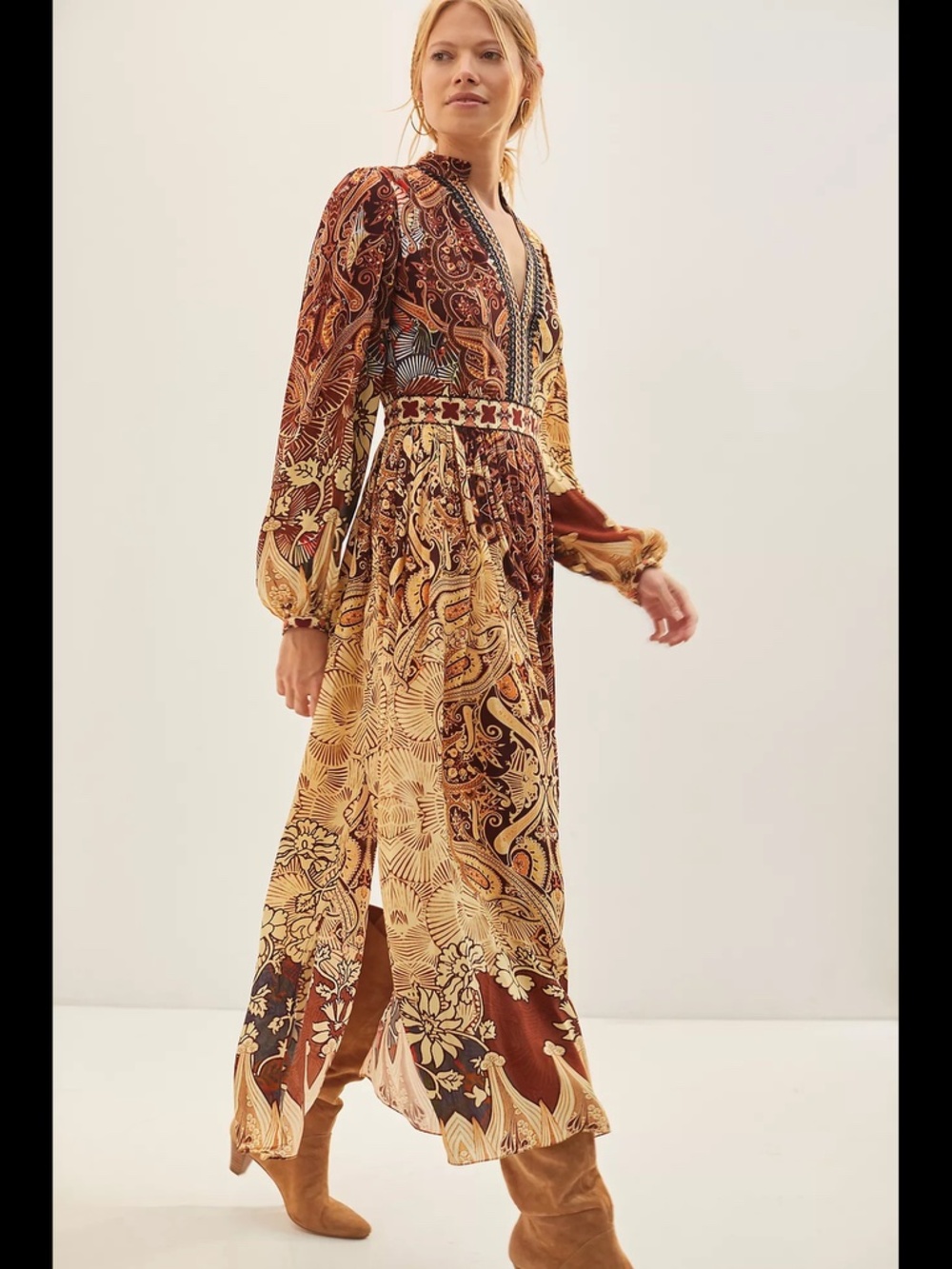 Anthropologie Bhanuni by Jyoti Patterned Maxi Dress - Picture 4 of 16